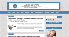 Desktop Screenshot of luxoseluxos.com.br