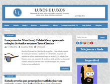 Tablet Screenshot of luxoseluxos.com.br